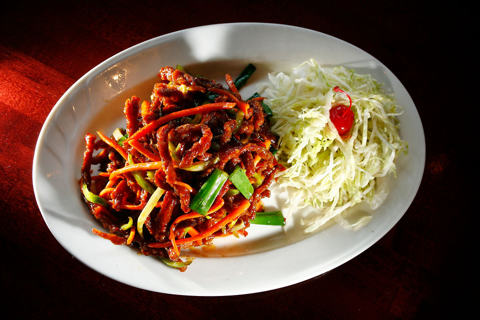 Crispy Fried Shredded Beef